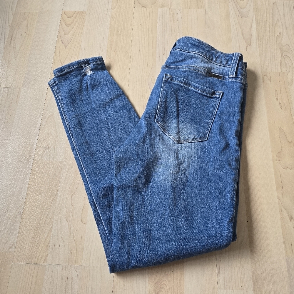 KanCan Button Fly Distressed Ankle Jeans Size 9/28